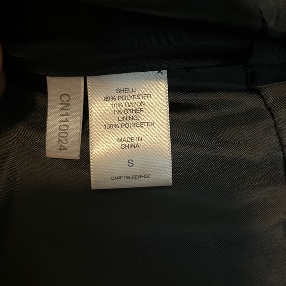 New York and Company Size Small Black Coat - Picture 12 of 13